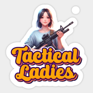 Tactical Girls' Frontline Sticker